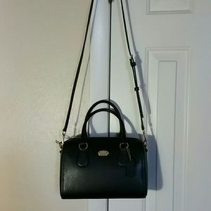 Coach Navy Leather Satchel/Carryall